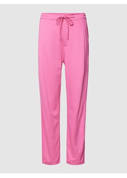 Spodnie materiałowe z elastycznym pasem ze sklepu Peek&Cloppenburg  w kategorii Spodnie damskie - zdjęcie 168082349