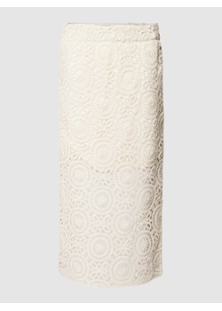 Spódnica midi z haftem angielskim ze sklepu Peek&Cloppenburg  w kategorii Spódnice - zdjęcie 168082739