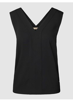 Top bluzkowy z dekoltem w serek model ‘LEIA’ ze sklepu Peek&Cloppenburg  w kategorii Bluzki damskie - zdjęcie 168083047