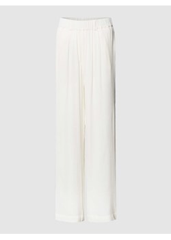 Spodnie materiałowe z elastycznym pasem ze sklepu Peek&Cloppenburg  w kategorii Spodnie damskie - zdjęcie 168083349