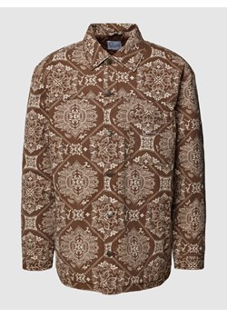 Kurtka koszulowa ze wzorem na całej powierzchni ze sklepu Peek&Cloppenburg  w kategorii Koszule męskie - zdjęcie 168083555