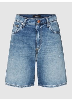 Szorty jeansowe z przetarciami model ‘SHIRBEY’ ze sklepu Peek&Cloppenburg  w kategorii Szorty - zdjęcie 168083789