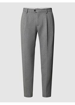 Spodnie materiałowe z wpuszczanymi kieszeniami model ‘HAMPTON’ ze sklepu Peek&Cloppenburg  w kategorii Spodnie męskie - zdjęcie 168084106