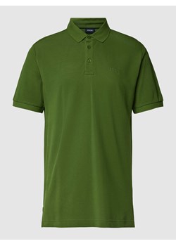 Koszulka polo z wyhaftowanym logo model ‘Primus’ ze sklepu Peek&Cloppenburg  w kategorii T-shirty męskie - zdjęcie 168084245