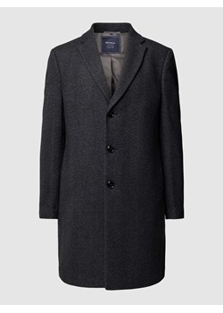 Płaszcz z efektem melanżu ze sklepu Peek&Cloppenburg  w kategorii Płaszcze męskie - zdjęcie 168084466