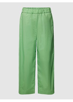 Spodnie typu paperbag o skróconym kroju ze sklepu Peek&Cloppenburg  w kategorii Spodnie damskie - zdjęcie 168084688