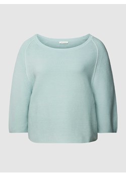 Sweter z dzianiny z fakturowanym wzorem ze sklepu Peek&Cloppenburg  w kategorii Swetry damskie - zdjęcie 168084999