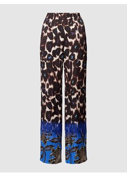 Spodnie z wzorem na całej powierzchni ze sklepu Peek&Cloppenburg  w kategorii Spodnie damskie - zdjęcie 168085169