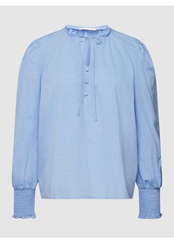 Bluzka z marszczonymi detalami ze sklepu Peek&Cloppenburg  w kategorii Bluzki damskie - zdjęcie 168085335