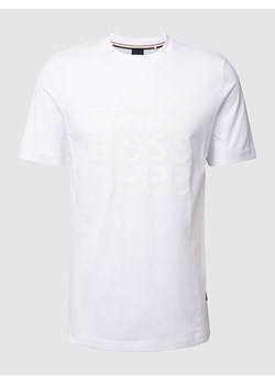 T-shirt z nadrukiem z logo model ‘Tiburt’ ze sklepu Peek&Cloppenburg  w kategorii T-shirty męskie - zdjęcie 168085658