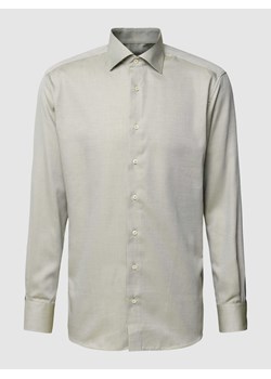 Koszula biznesowa o kroju modern fit ze wzorem na całej powierzchni ze sklepu Peek&Cloppenburg  w kategorii Koszule męskie - zdjęcie 168085756