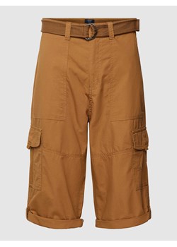 Szorty cargo z paskiem ze sklepu Peek&Cloppenburg  w kategorii Spodenki męskie - zdjęcie 168085837