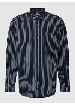 Koszula casualowa ze wzorem w paski model ‘relaxed stripe’ ze sklepu Peek&Cloppenburg  w kategorii Koszule męskie - zdjęcie 168085966