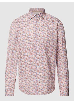 Koszula biznesowa o kroju regular fit ze wzorem na całej powierzchni ze sklepu Peek&Cloppenburg  w kategorii Koszule męskie - zdjęcie 168086429
