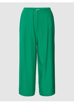Spodnie materiałowe o luźnym kroju z czystego lyocellu ze sklepu Peek&Cloppenburg  w kategorii Spodnie damskie - zdjęcie 168086505