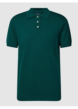 Koszulka polo z listwą guzikową ze sklepu Peek&Cloppenburg  w kategorii T-shirty męskie - zdjęcie 168086758