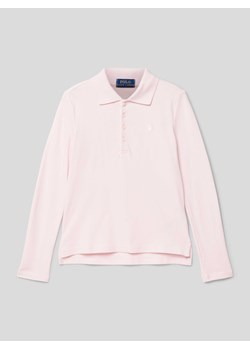 Koszulka polo z długim rękawem ze sklepu Peek&Cloppenburg  w kategorii Bluzki dziewczęce - zdjęcie 168087108