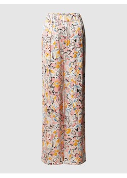 Spodnie z wiskozy ze wzorem na całej powierzchni ze sklepu Peek&Cloppenburg  w kategorii Spodnie damskie - zdjęcie 168087268
