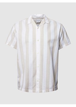 Koszula casualowa PLUS SIZE ze wzorem w paski model ‘SUMMER’ ze sklepu Peek&Cloppenburg  w kategorii Koszule męskie - zdjęcie 168087279