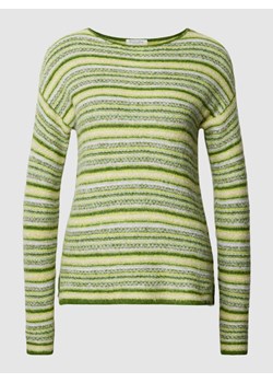 Sweter z dzianiny z okrągłym dekoltem ze sklepu Peek&Cloppenburg  w kategorii Swetry damskie - zdjęcie 168087775