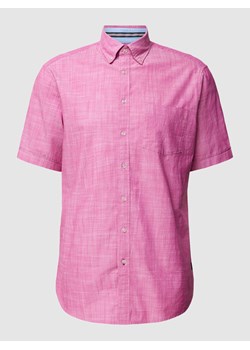 Koszula casualowa z fakturowanym wzorem ze sklepu Peek&Cloppenburg  w kategorii Koszule męskie - zdjęcie 168087776
