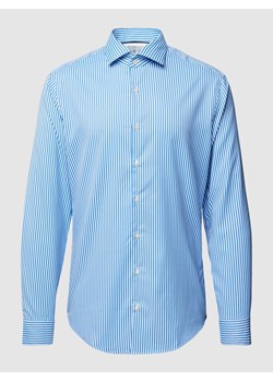 Koszula biznesowa o kroju slim fit w paski ze sklepu Peek&Cloppenburg  w kategorii Koszule męskie - zdjęcie 168087938
