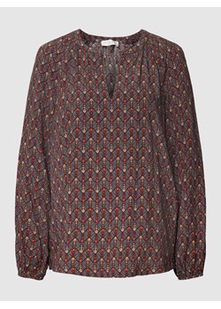Bluzka z wiskozy z bocznymi rozcięciami ze sklepu Peek&Cloppenburg  w kategorii Bluzki damskie - zdjęcie 168088096