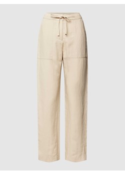 Spodnie materiałowe z wpuszczanymi kieszeniami w stylu francuskim ze sklepu Peek&Cloppenburg  w kategorii Spodnie damskie - zdjęcie 168088557