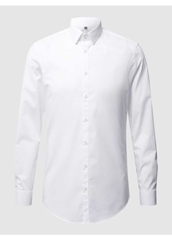 Koszula biznesowa o kroju super slim fit z popeliny ze sklepu Peek&Cloppenburg  w kategorii Koszule męskie - zdjęcie 168088595