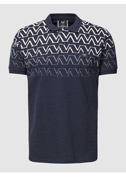 Koszulka polo z nadrukiem model ‘Henrik’ ze sklepu Peek&Cloppenburg  w kategorii T-shirty męskie - zdjęcie 168088665