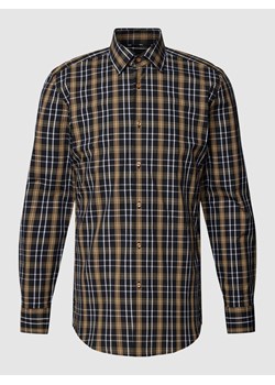 Koszula biznesowa o kroju slim fit ze wzorem w kratę model ‘Hank’ ze sklepu Peek&Cloppenburg  w kategorii Koszule męskie - zdjęcie 168088936