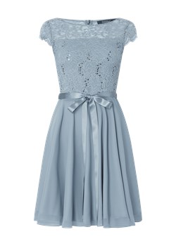 Sukienka koktajlowa z kwiatowej koronki i szyfonu ze sklepu Peek&Cloppenburg  w kategorii Sukienki - zdjęcie 168088999