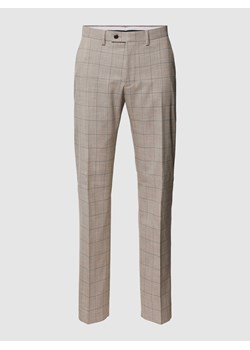 Spodnie do garnituru z wzorem w kratkę ze sklepu Peek&Cloppenburg  w kategorii Spodnie męskie - zdjęcie 168089109