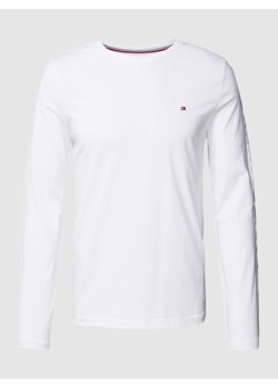 Bluzka z długim rękawem i wyhaftowanym logo ze sklepu Peek&Cloppenburg  w kategorii T-shirty męskie - zdjęcie 168089258