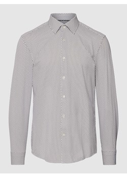Koszula biznesowa z drobnym wzorem na całej powierzchni ze sklepu Peek&Cloppenburg  w kategorii Koszule męskie - zdjęcie 168089546