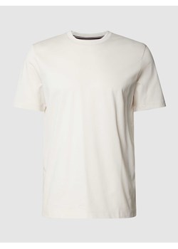 T-shirt z bawełny z okrągłym dekoltem model ‘MERCERIZED’ ze sklepu Peek&Cloppenburg  w kategorii T-shirty męskie - zdjęcie 168089627