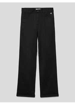Spodnie materiałowe z wpuszczanymi kieszeniami w stylu francuskim ze sklepu Peek&Cloppenburg  w kategorii Spodnie chłopięce - zdjęcie 168089926