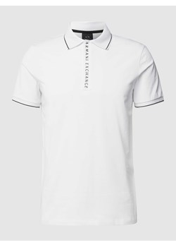 Koszulka polo z detalami z logo ze sklepu Peek&Cloppenburg  w kategorii T-shirty męskie - zdjęcie 168090177