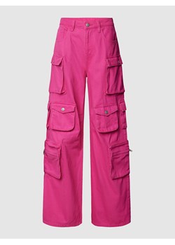 Spodnie cargo o kroju baggy fit ze sklepu Peek&Cloppenburg  w kategorii Spodnie damskie - zdjęcie 168090519