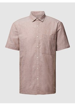Koszula casualowa z kieszenią na piersi model ‘Nico’ ze sklepu Peek&Cloppenburg  w kategorii Koszule męskie - zdjęcie 168090949