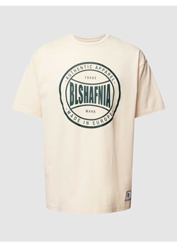 T-shirt z nadrukiem z napisem model ‘Balboa 2’ ze sklepu Peek&Cloppenburg  w kategorii T-shirty męskie - zdjęcie 168091076