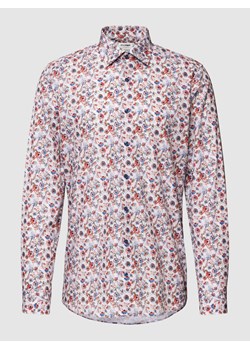 Koszula o kroju body fit z kwiatowym wzorem na całej powierzchni ze sklepu Peek&Cloppenburg  w kategorii Koszule męskie - zdjęcie 168091107