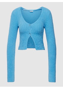 Kardigan z fakturowanym wzorem model ‘SWEET’ ze sklepu Peek&Cloppenburg  w kategorii Swetry damskie - zdjęcie 168091815