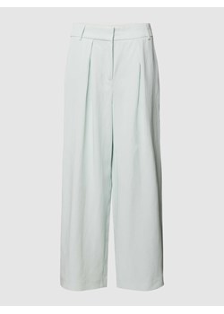 Spodnie materiałowe z zakładką ze sklepu Peek&Cloppenburg  w kategorii Spodnie damskie - zdjęcie 168091929