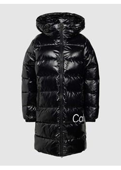 Płaszcz pikowany z kapturem ze sklepu Peek&Cloppenburg  w kategorii Płaszcze damskie - zdjęcie 168091995