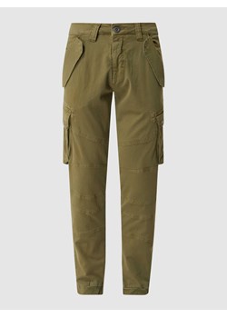 Spodnie cargo z detalami z logo model ‘COMBAT’ ze sklepu Peek&Cloppenburg  w kategorii Spodnie męskie - zdjęcie 168092126