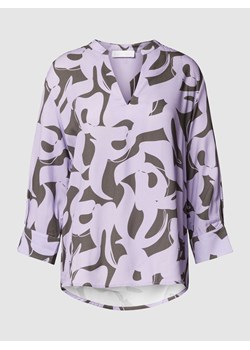 Bluzka ze wzorem na całej powierzchni model ‘Elli’ ze sklepu Peek&Cloppenburg  w kategorii Bluzki damskie - zdjęcie 168092206