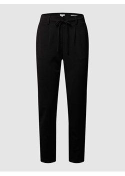 Luźne spodnie z zakładkami w pasie ze sklepu Peek&Cloppenburg  w kategorii Spodnie damskie - zdjęcie 168092857