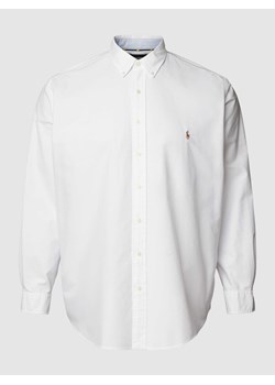 Koszula casualowa PLUS SIZE z wyhaftowanym logo ze sklepu Peek&Cloppenburg  w kategorii Koszule męskie - zdjęcie 168093257
