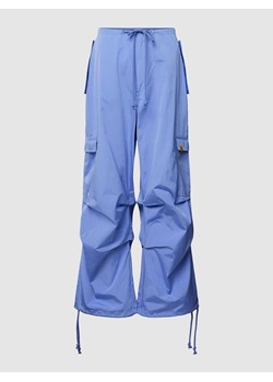 Spodnie cargo o kroju baggy fit w stylu parachute ze sklepu Peek&Cloppenburg  w kategorii Spodnie damskie - zdjęcie 168093668